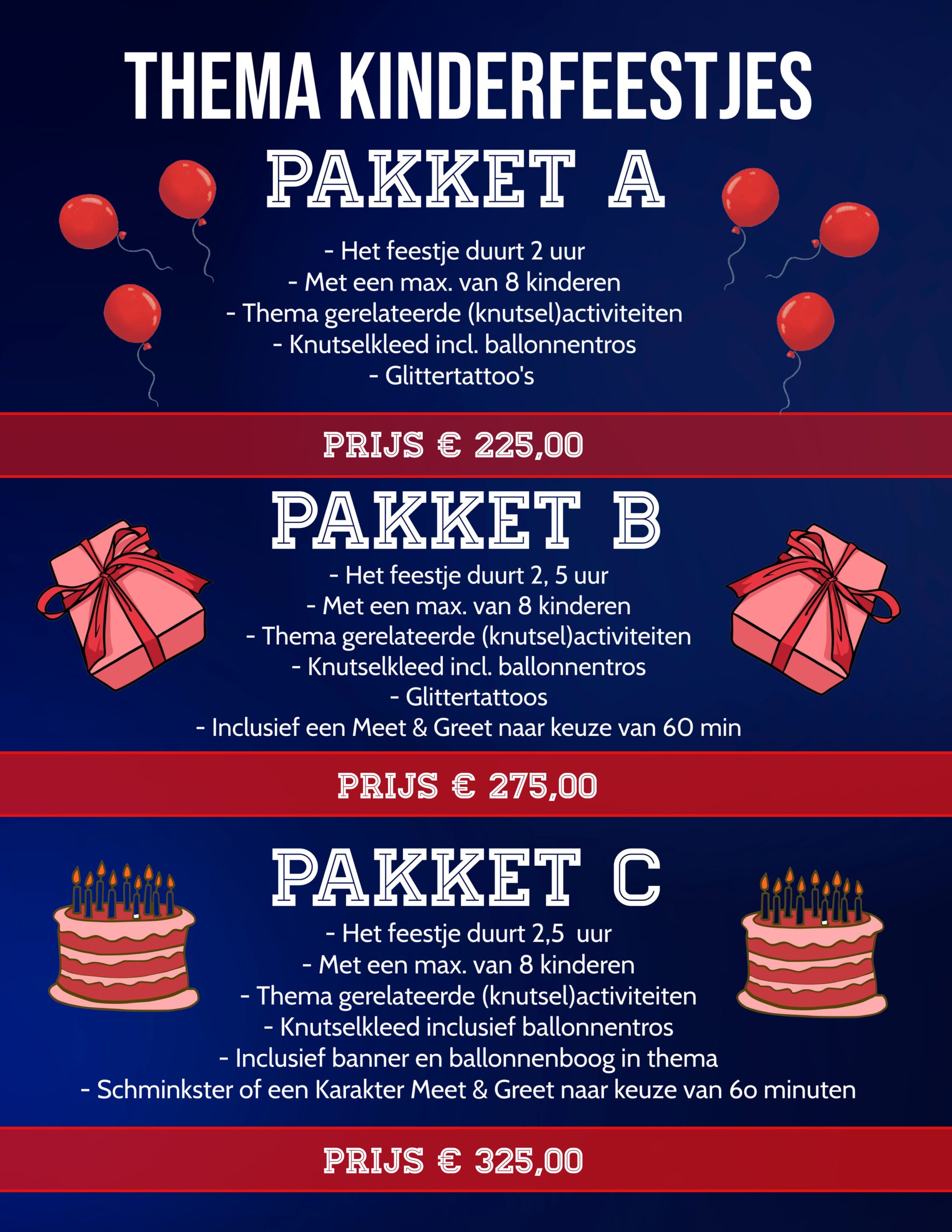 Thema feestjes Kids2Party